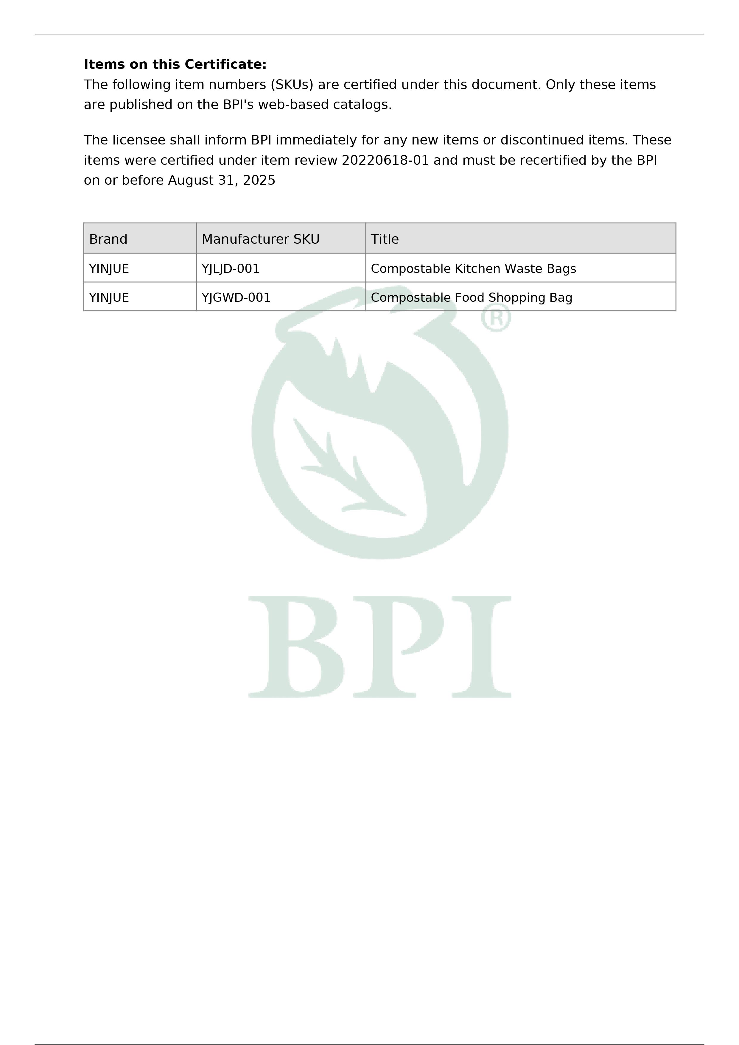 美国可生物降解（BPI）认证(图2)