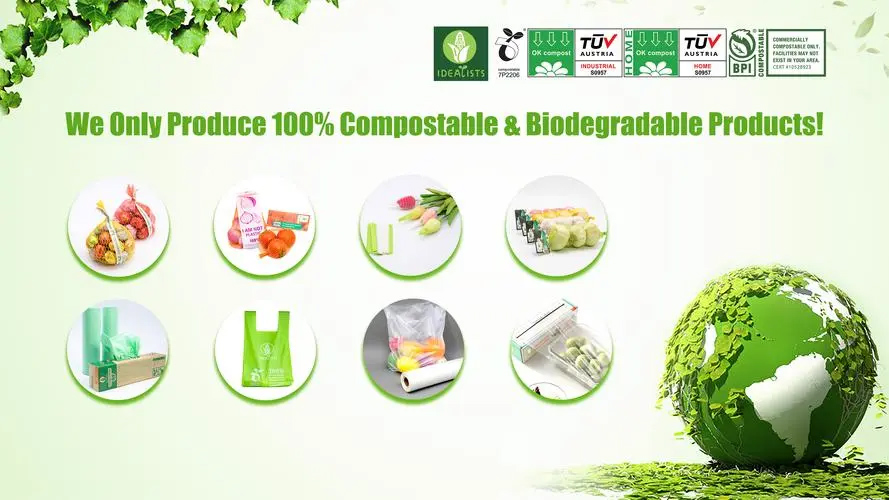 全生物降解塑料袋是用什么材质生产的？(图1)