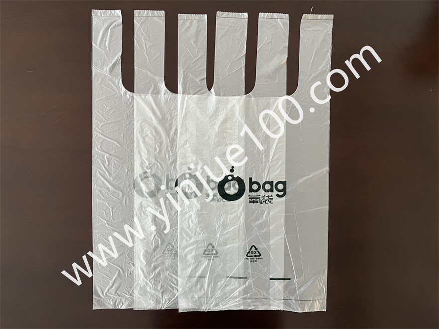 透明连卷塑料背心袋（韧性足/承重强）(图3)
