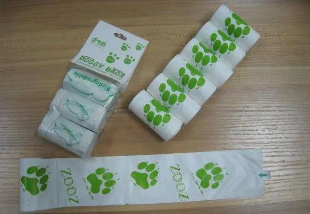 全生物降解手提塑料袋的常用尺寸和场景